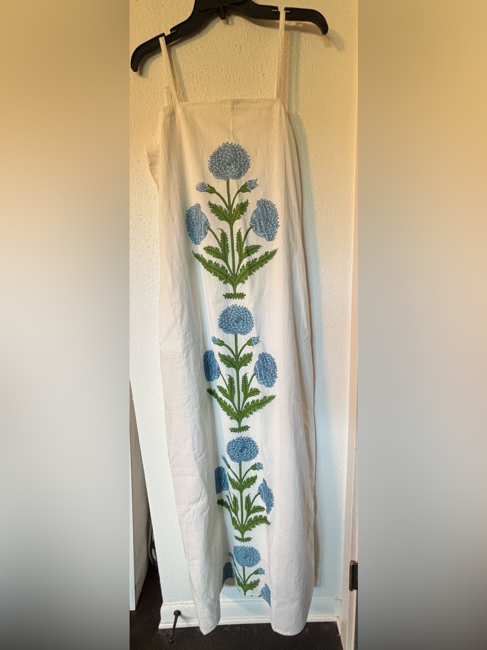 NWOT Jill Hibbeln Sarah Ann cotton maxi dress